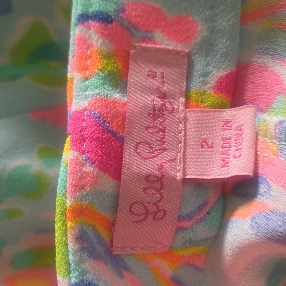 Lilly Pulitzer Skort Shorts Size 2 - Picture 3 of 4
